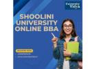 Build Your Business Identity with Shoolini University Online BBA