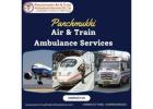 Panchmukhi Air and Train Ambulance Services in Delhi Ensure Excellent Patient Care during Transit