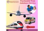 Hire the Best Panchmukhi Air and Train Ambulance Services in Ranchi, Featuring Life-Saving