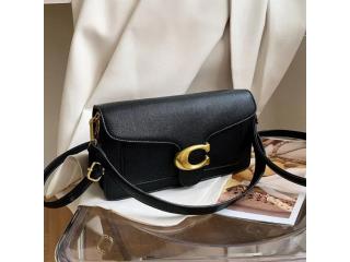 Double-Strap Small Square Crossbody Bag — Chic Underarm Purse for Women