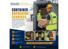 Container Unpacking Services in Melbourne