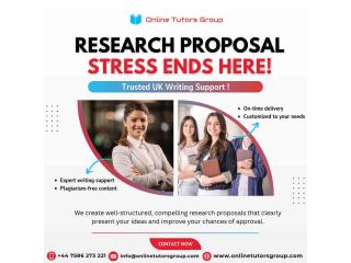 Research proposal writing service in London, UK
