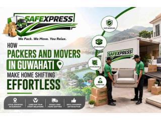 How Packers and Movers in Guwahati Make Home Shifting Effortless