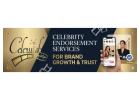 Celebrity Endorsement Services for Brand Growth & Trust