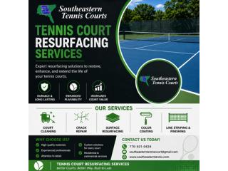 Tennis Court Resurfacing Services