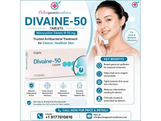 Divaine Tablet (Minocycline) | Acne Medication & Oral Acne Medicine