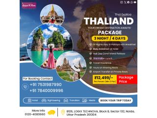 thailand tour packages from delhi