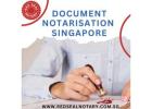 Document notarisation Singapore
