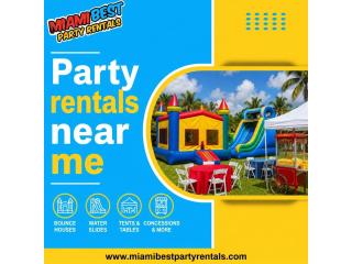 Party rentals near me
