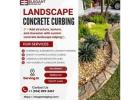 Concrete Garden Edging Near Vero Beach, FL