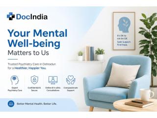 Best Psychiatrists in Dehradun | Online Psychiatry Consultation & Mental Health Support