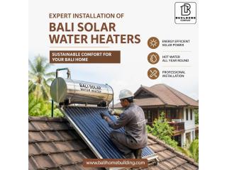 Expert Installation of Bali Solar Water Heaters
