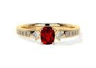 Exclusive lab made ruby rings For Luxury Jewelry Lovers