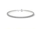 Buy Natural Diamond Tennis Bracelet Luxury 14k White Gold Bracelet