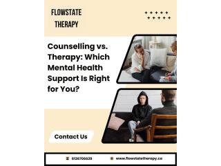 Counselling vs. Therapy: Which Mental Health Support Is Right for You?