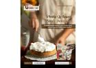 Non-Dairy Whipped Cream for Cakes and Desserts - Creamooze