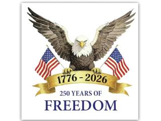 USA 250th Anniversary Stickers for Patriotic Celebrations | StickerJet