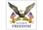 USA 250th Anniversary Stickers for Patriotic Celebrations | StickerJet