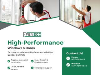 High-Quality Windows and Doors in Montreal | Feneco