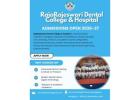 MDS Admissions - MDS Courses - Bangalore MDS Colleges