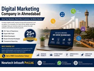 Digital Marketing Company in Ahmedabad | Newtech Infosoft