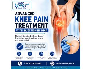Advanced Knee Pain Treatment with Injection in India – KneeXpert