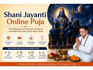Best Online Shani Jayanti Puja Services Available Today