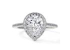 Buy Diamond Engagement Rings For Women Luxury Halo Diamond Ring