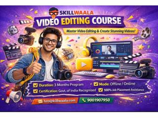 Skillwaala Free Video Editing Classes with Real Project Learning