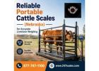 Reliable Portable Cattle Scales (Nebraska) for Accurate Livestock Weighing