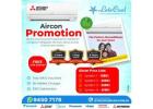 Mitsubishi aircon promotion 
