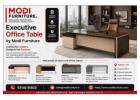 Executive Office Table by Modi Furniture
