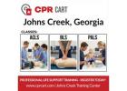 Johns Creek CPR Certification Classes – AHA BLS, ACLS & PALS Training