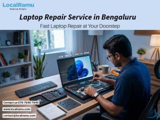Get Your Laptop Fixed Today With LocalRamu Bangalore's Most Trusted Repair Service