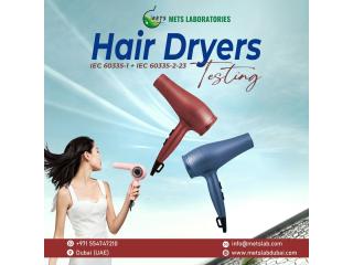 Hair Dryers Testing as per IEC 60335