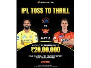 spin24star Exclusive: Claim Your 20 Lakhs Strategic Playbook Value for CSK vs SRH Today!
