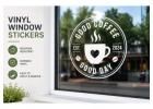 Vinyl Window Stickers for Eye-Catching Business Branding in Las Vegas