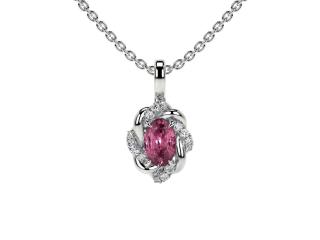 Natural Pink Tourmaline Pendants Online at GemsNY