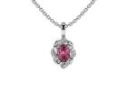 Natural Pink Tourmaline Pendants Online at GemsNY