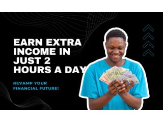 Earn up to $900 a day by working 2 hours everyday
