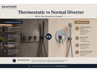Thermostatic vs Normal Diverter – Which One Is Better for Modern Bathrooms?