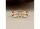 Elegant Halo Rings for Women – Timeless Sparkle & Luxury