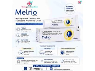 Melrio Cream for Melasma no Available at OnlineGenericMedicine