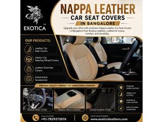 Nappa Leather Car Seat Covers in Bangalore