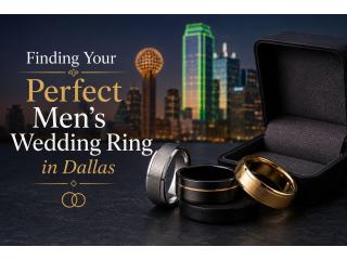Men’s Wedding Rings in Dallas Crafted with Precision – Eaton Custom Jewelers