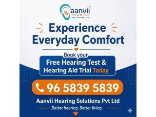 Best Ear Machine in Hyderabad | Expert Audiologists | Aanvii Hearing Aid Clinic