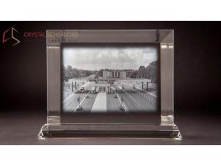 Luxury Custom Crystal Trophy for Employee Recognition