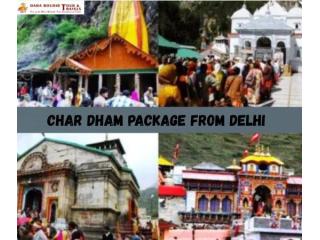 Char Dham Package from Delhi with Hotel, Meals and Transport