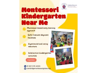 Montessori Kindergarten Near Me
