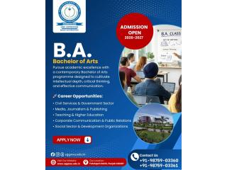 ba honours degree in punjab